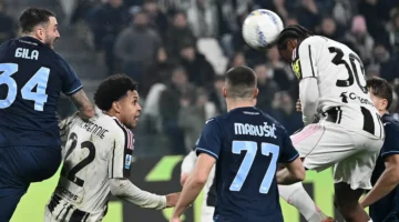 انتصار صعب.. يوفنتوس ينجو أمام لاتسيو وإنتر ميلان يسحق ساسولو بثمانية أهداف اليوم